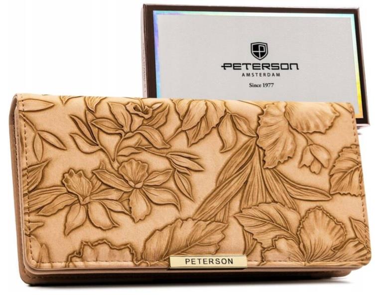 PORTFEL DAMSKI PETERSON PTN 005-FL 9734 BEIGE.jpg